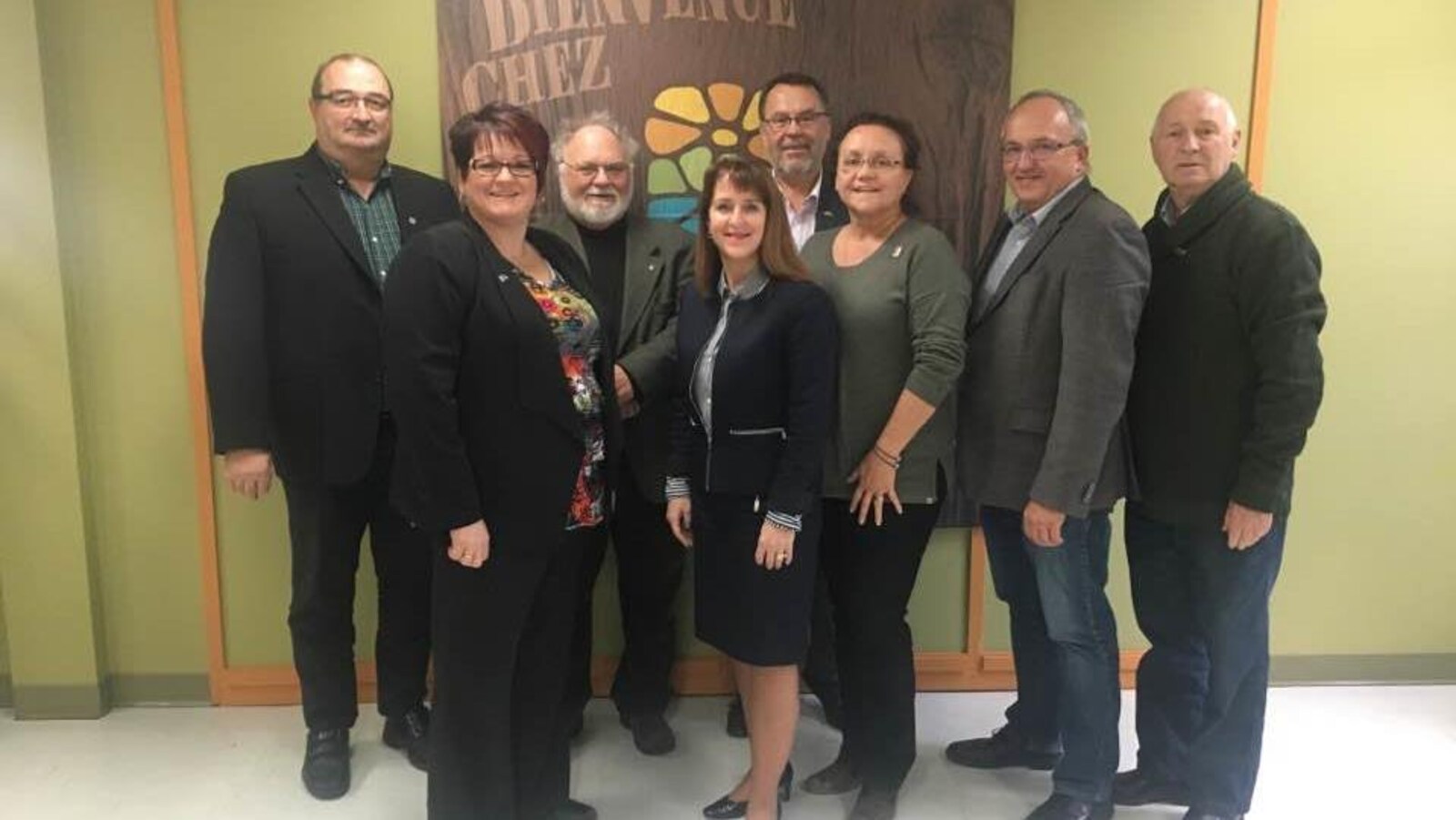 Plusieurs préfets du Bas-Saint-Laurent ont participé à la rencontre avec la PDG du CISSS, Isabelle Malo