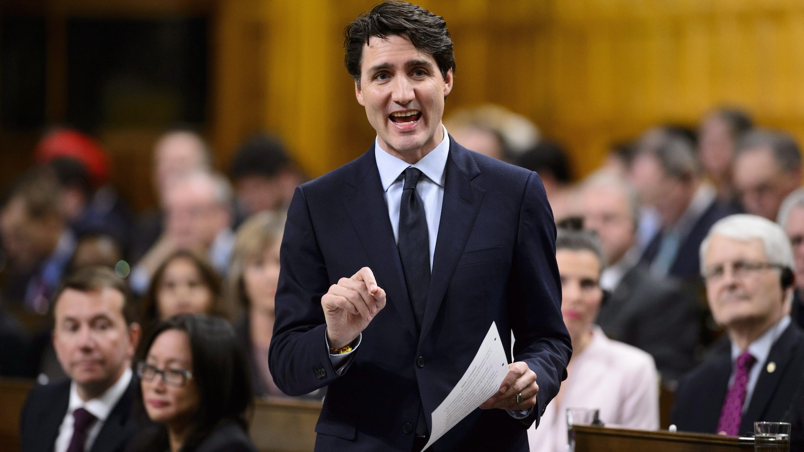 Le premier ministre Justin Trudeau