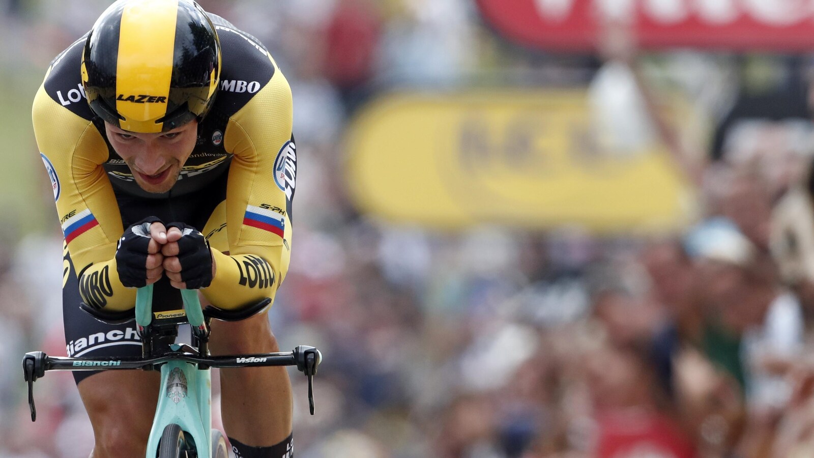 C'est le deuxième succès de Primoz Roglic au Giro 2019.