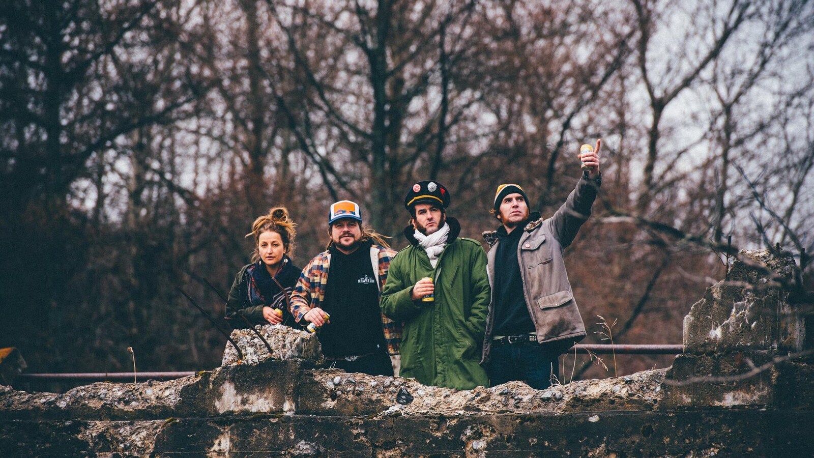 Le groupe Québec Redneck Bluegrass Project