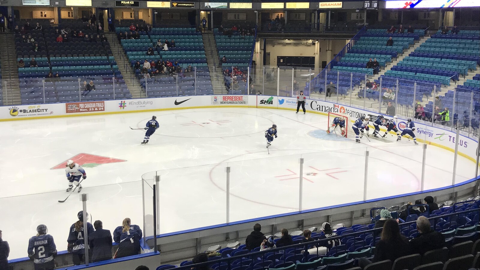 Le match Finlande-USA du 6 novembre.