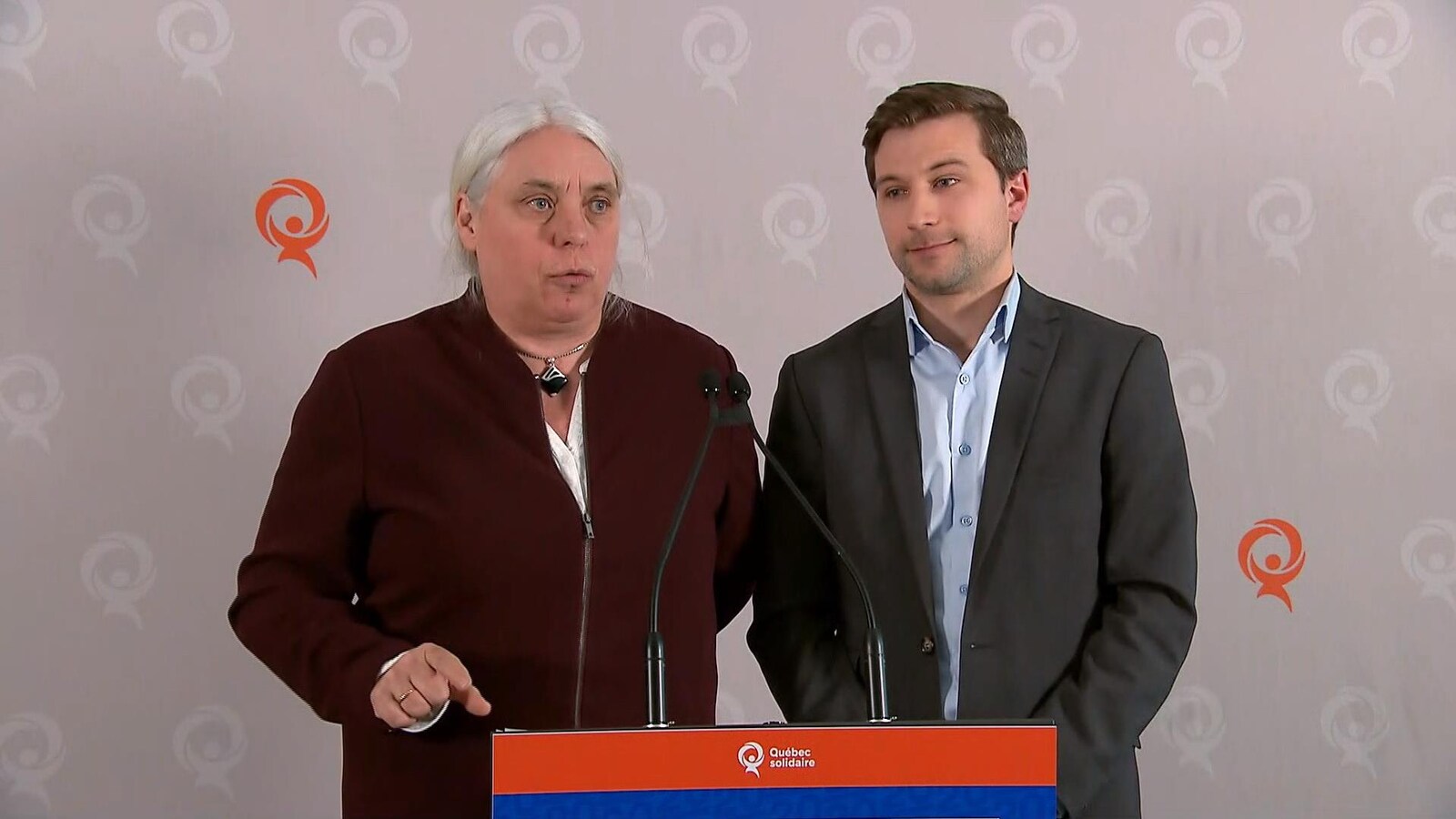 Manon Massé et Gabriel Nadeau-Dubois