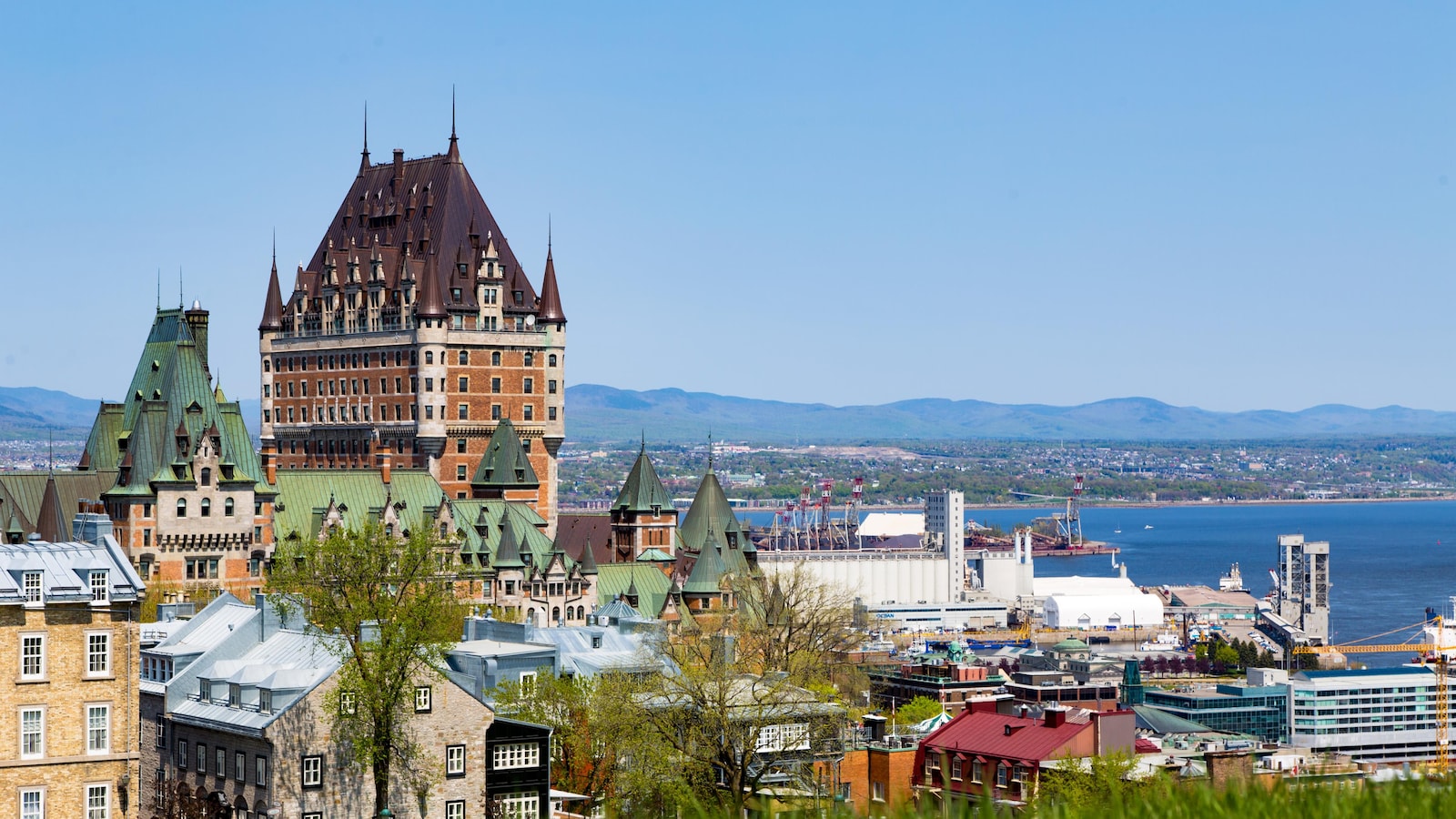 Le Château Frontenac, à Québec
