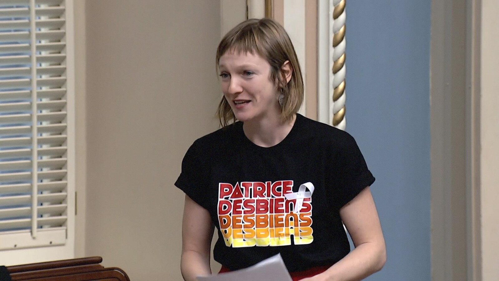 La députée de Québec solidaire Catherine Dorion