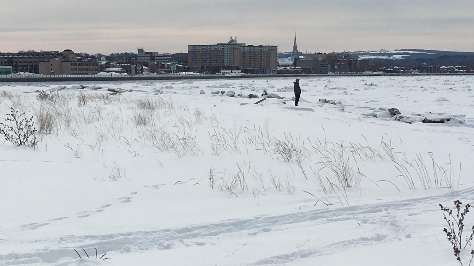 Vue sur la ville de Rimouski