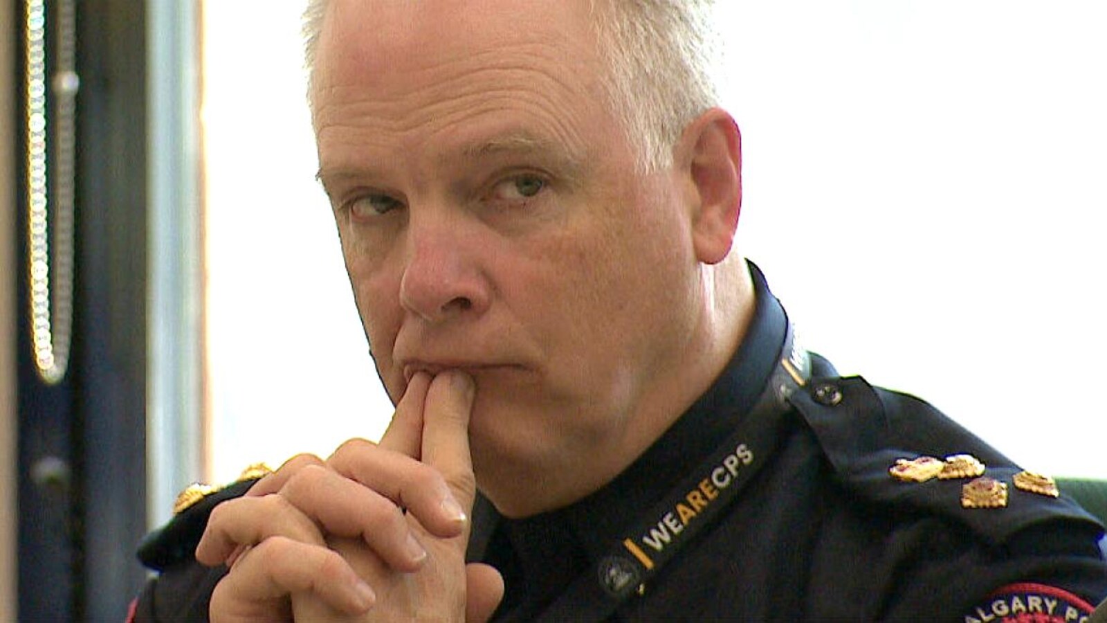 L'ancien chef du service de police de Calgary, Roger Chaffin.
