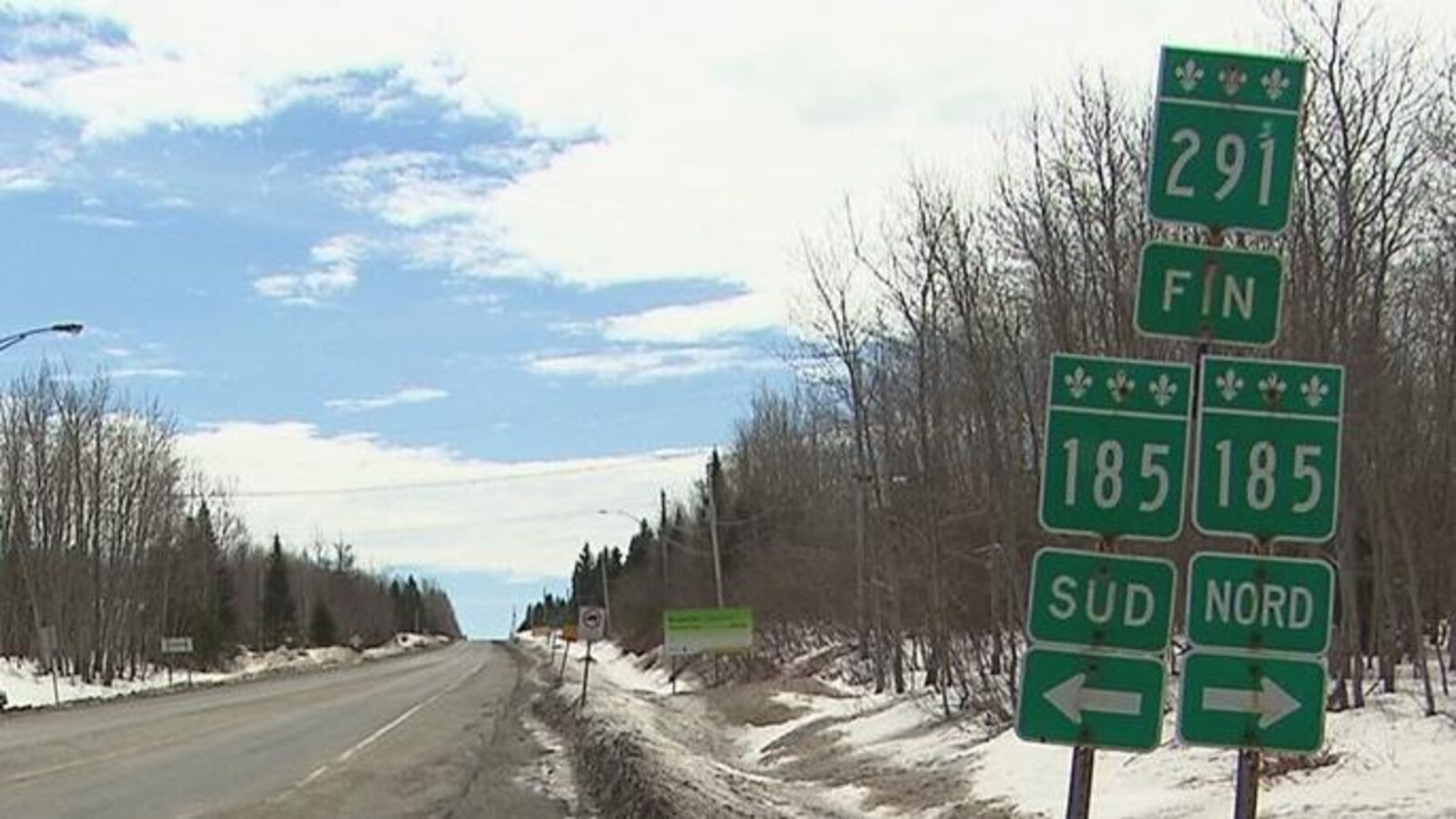 La phase 3 du projet de réaménagement de l'autoroute 85 consiste à élargir à quatre voies l'actuelle route 185.