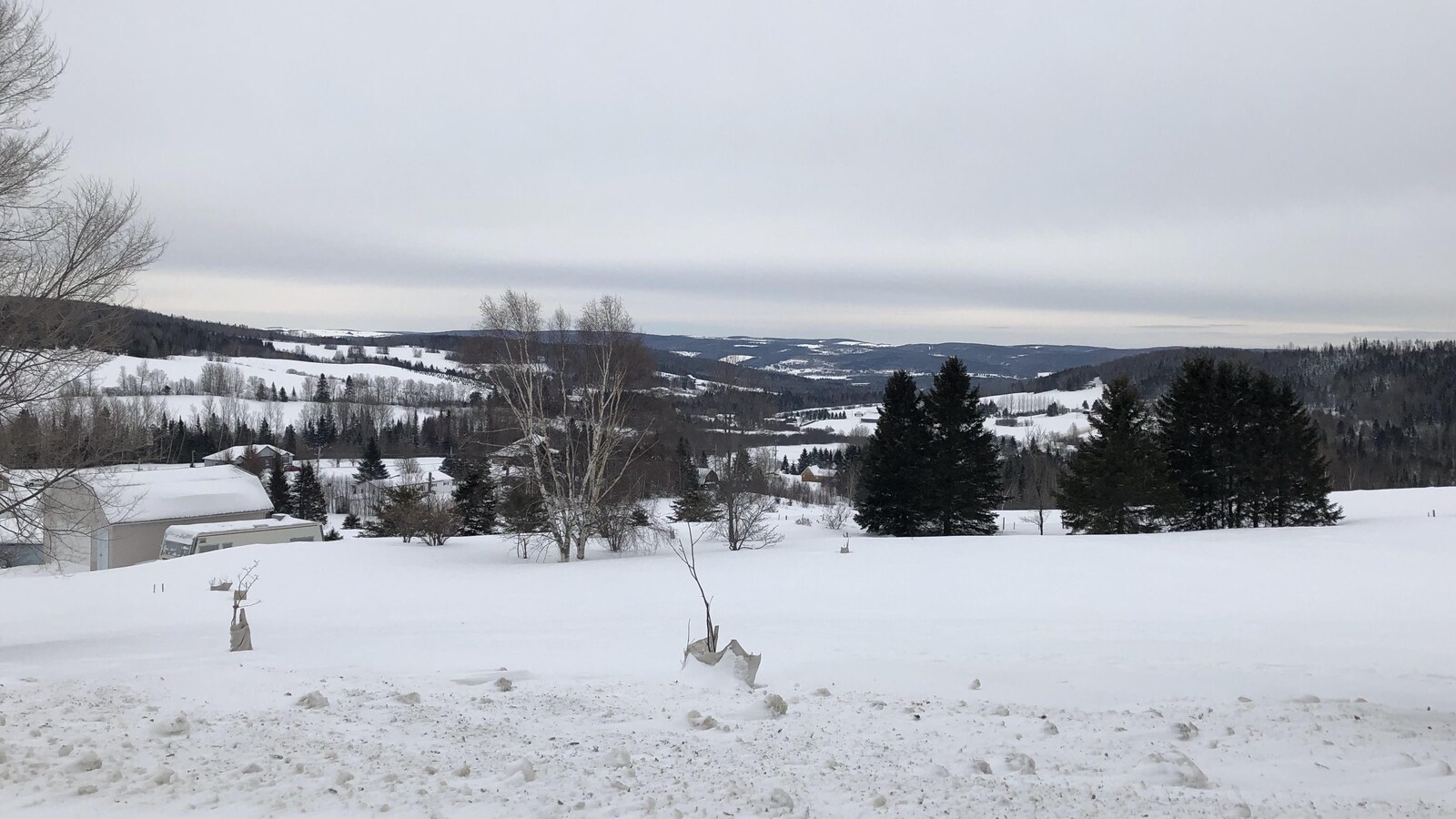 Saint-Joseph au Nouveau-Brunswick, en février 2019.