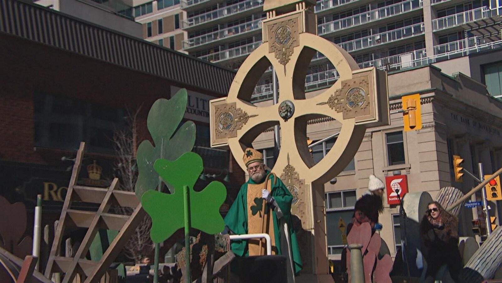 Le traditionnel défilé de la Saint-Patrick à Ottawa. (Archives)
