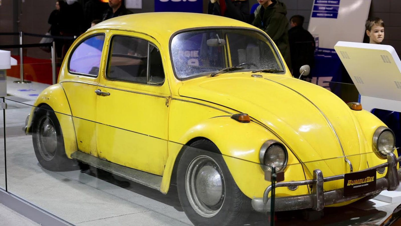 Une légendaire Volkswagen New Beetle.