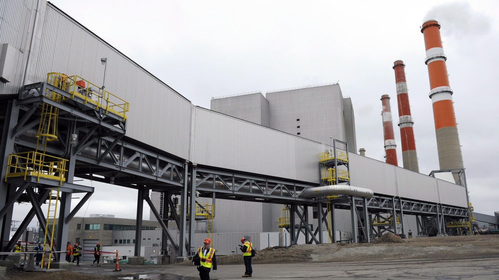 Une centrale au charbon