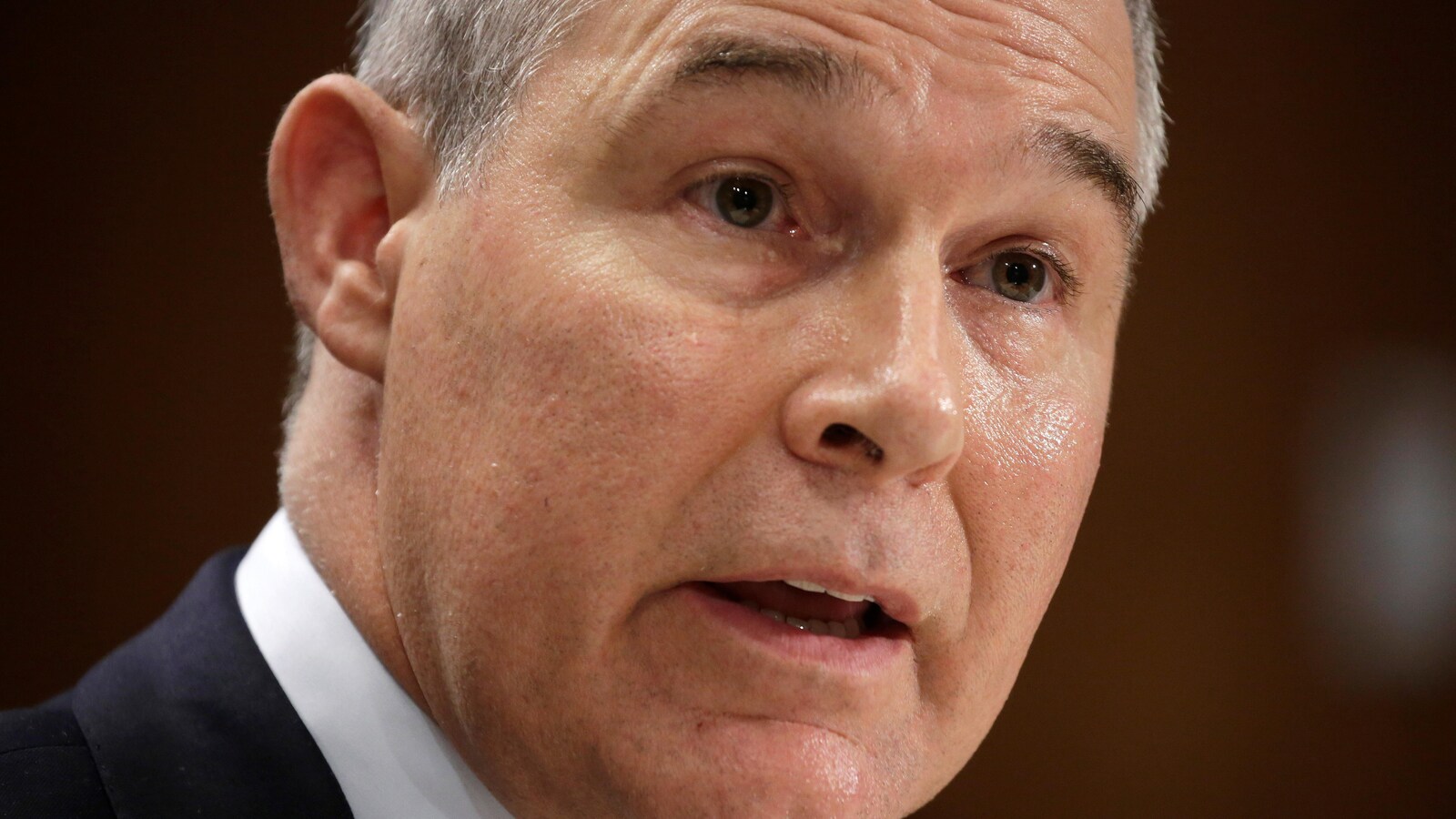 Scott Pruitt, patron de l'Agence pour la protection de l'environnement des États-Unis.