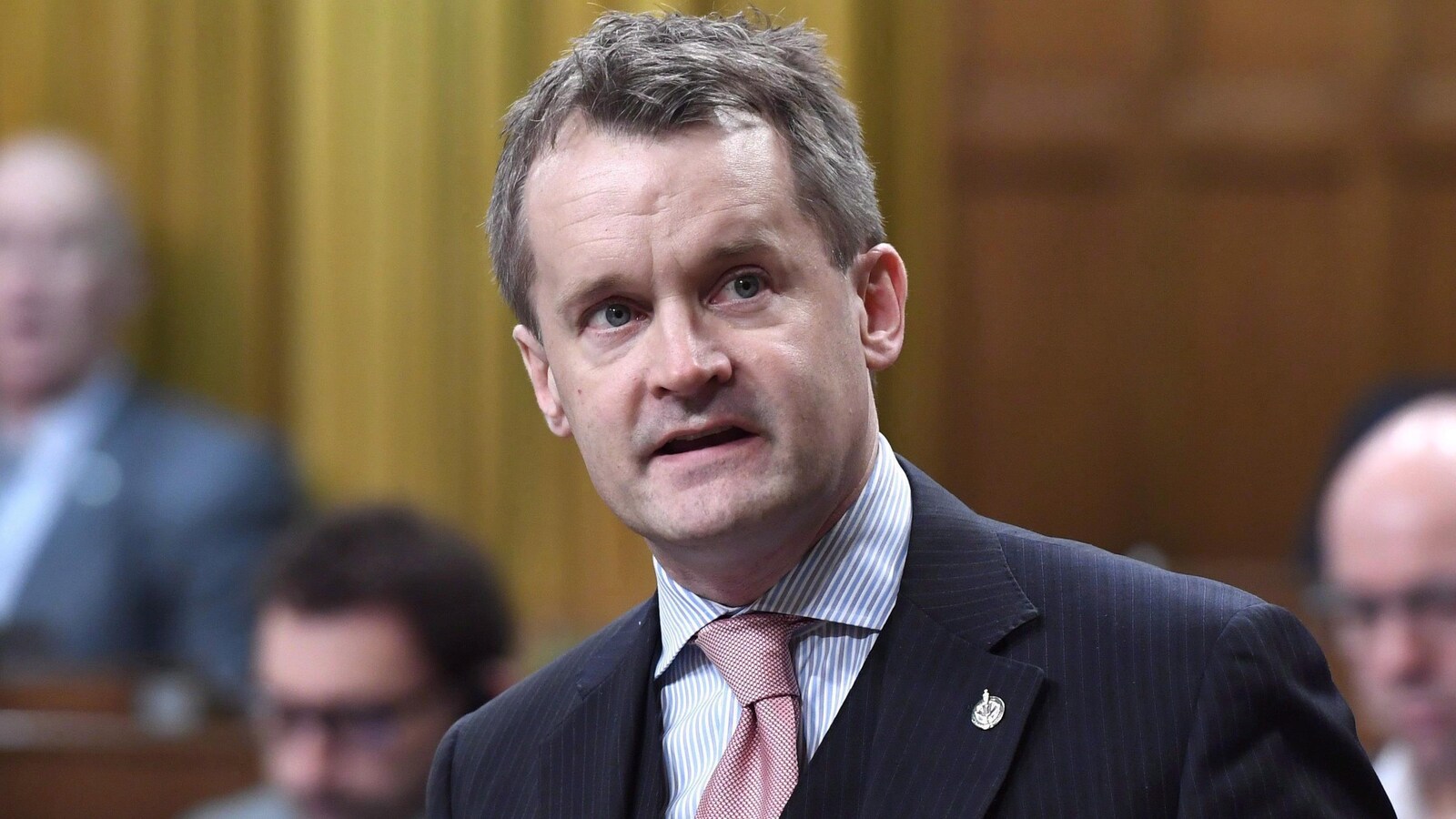 Seamus O'Regan prend la parole aux Communes le 26 février 2018.
