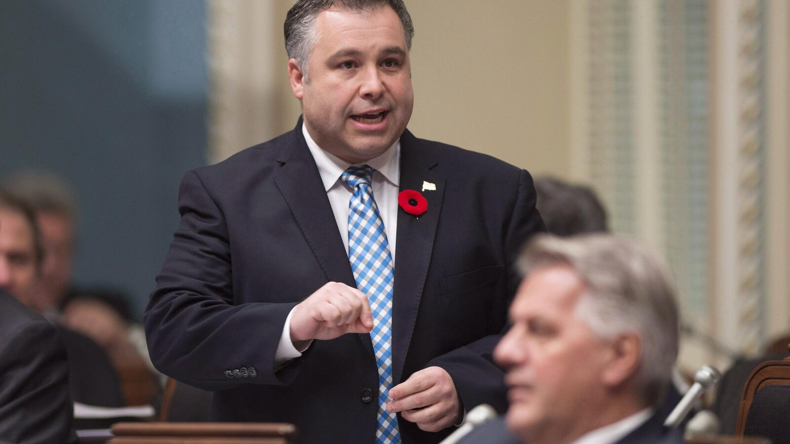 Le ministre de l'Éducation, du Loisir et du Sport du Québec, Sébastien Proulx.