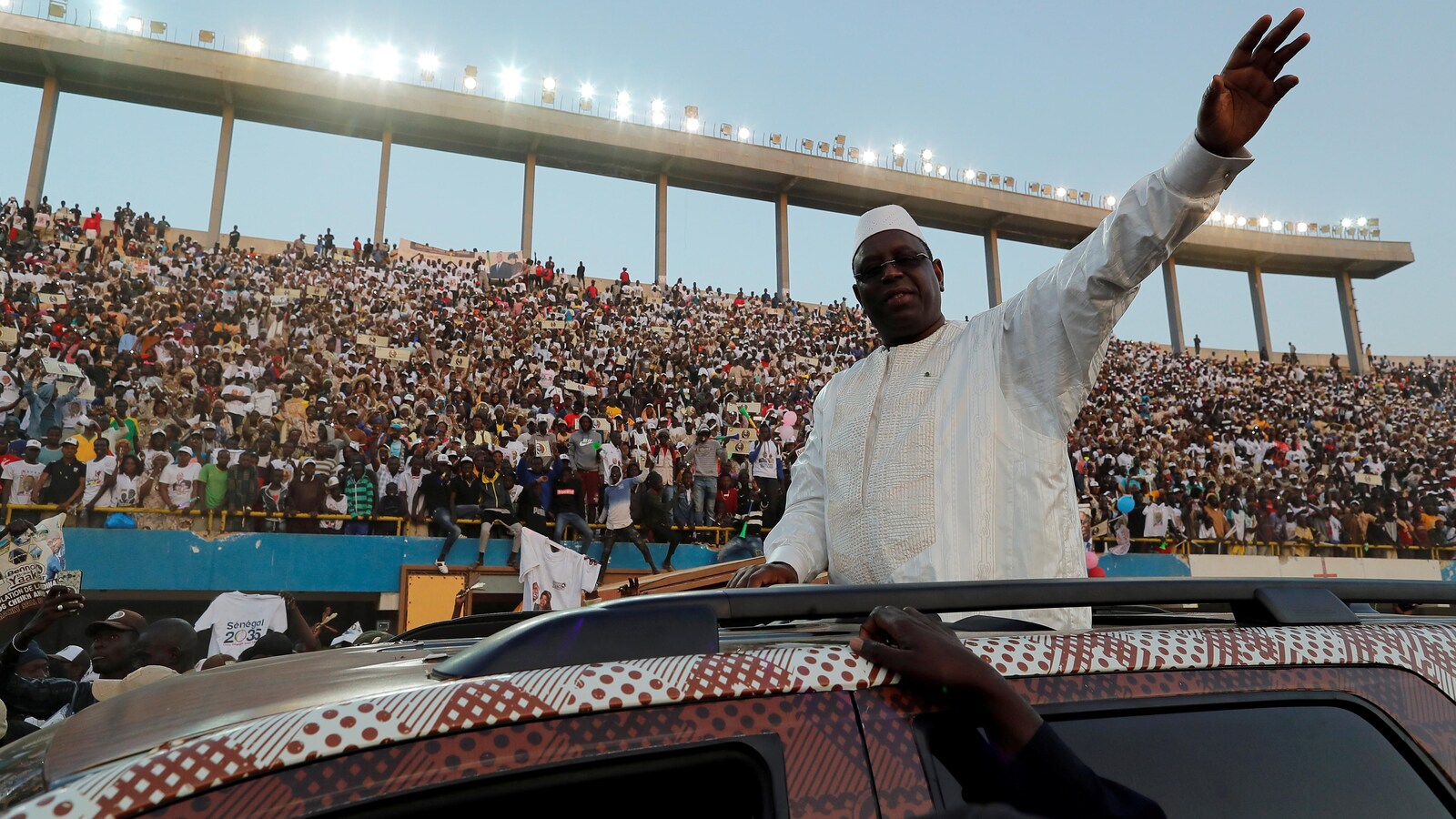 Le président du Sénégal Macky Sall est officiellement réélu ICI Radio