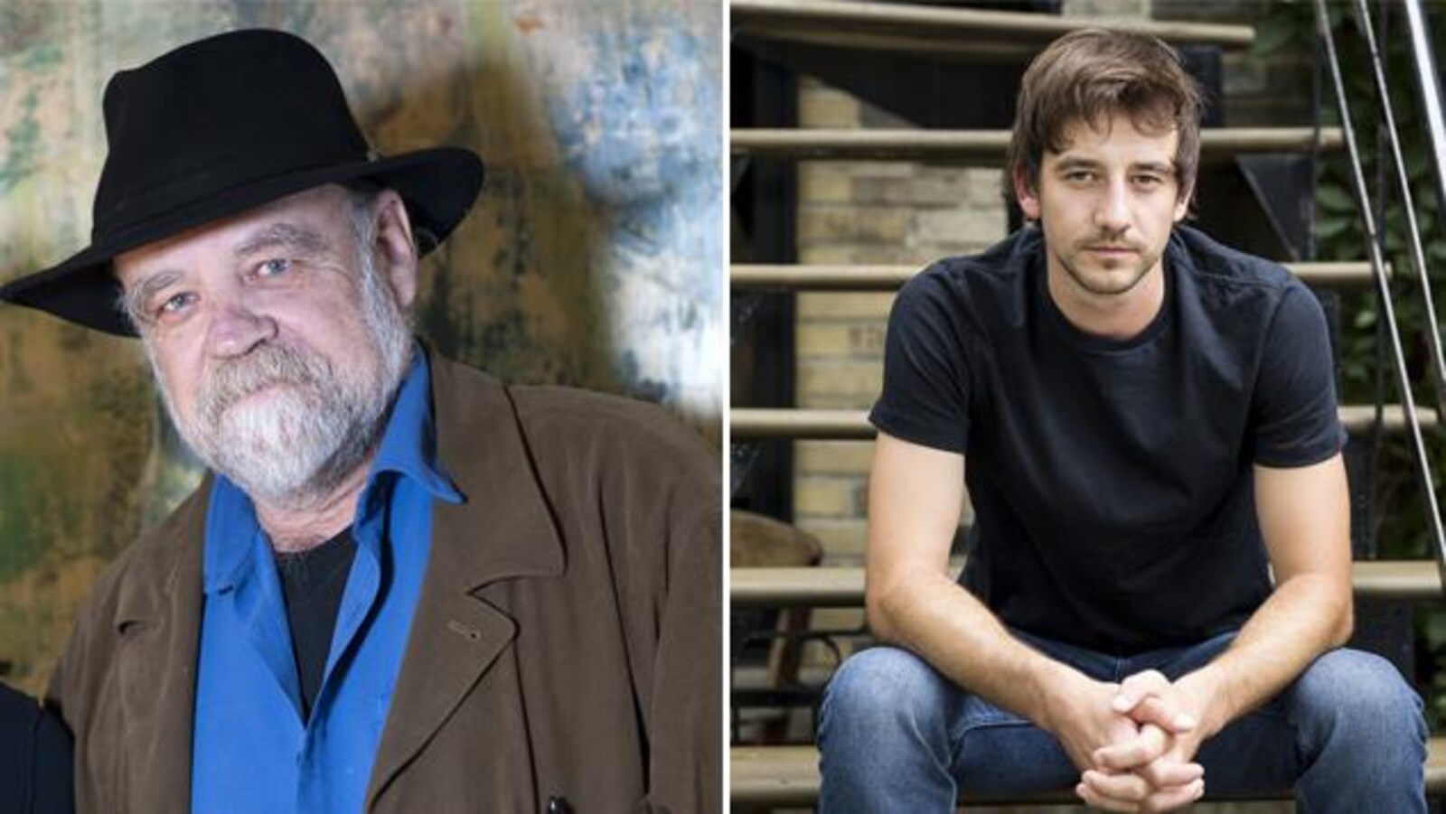 Les auteurs Serge Bouchard et Christian Guay-Poliquin