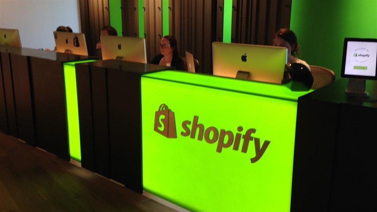 Le nouveau siège social de Shopify à Ottawa. (Archives)