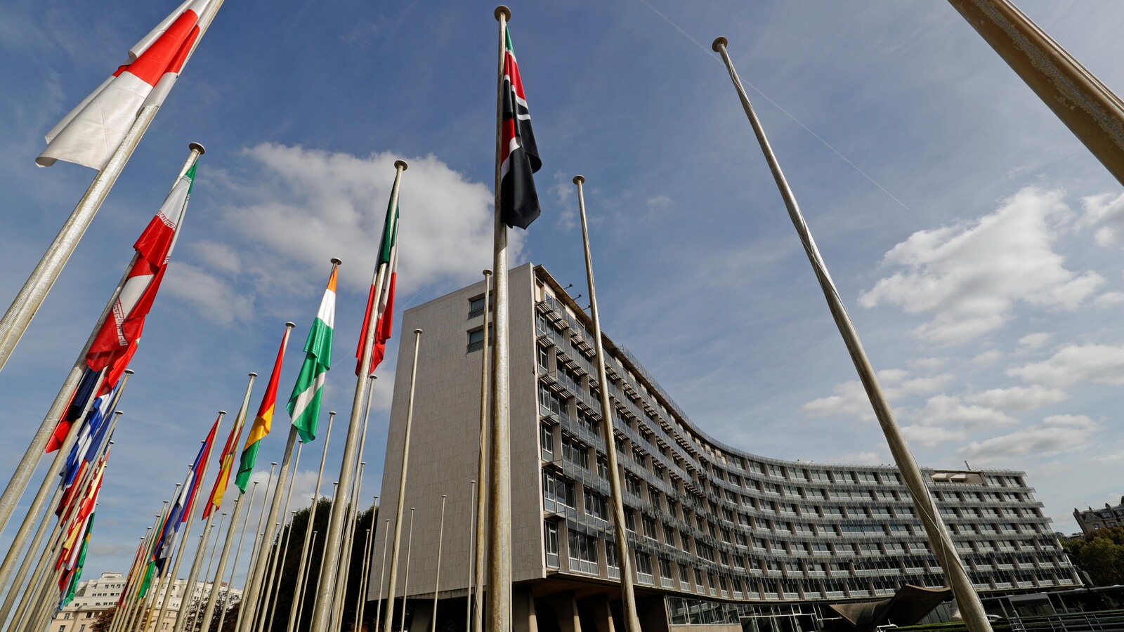 Le siège de l'UNESCO à Paris.