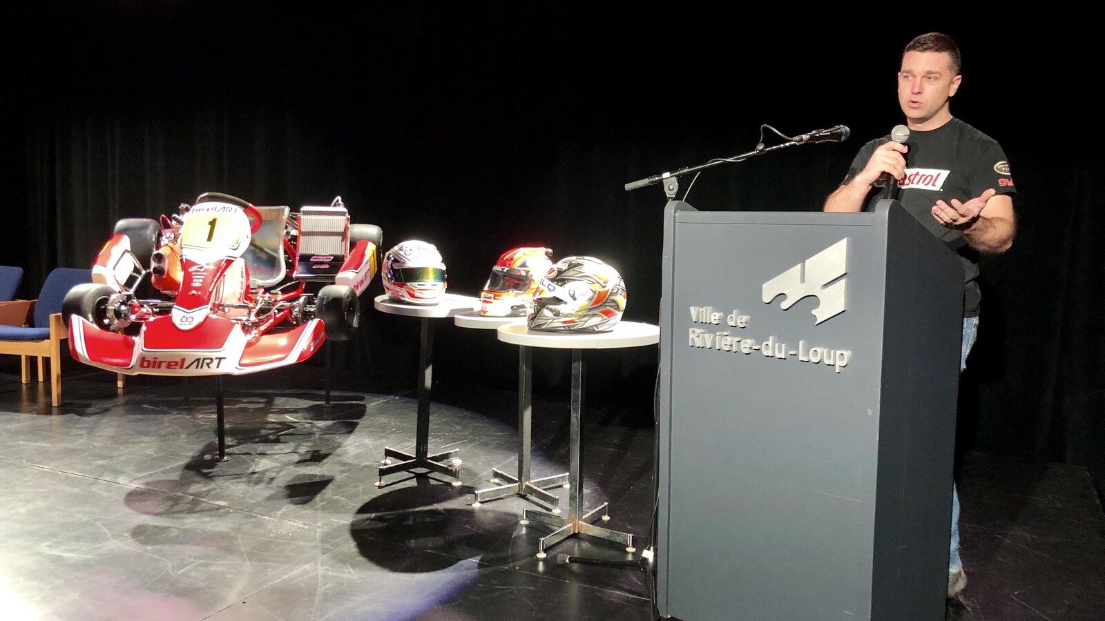 Simon Dion-Viens sera le président d'honneur des compétitions de karting qui se déoulreront du 25 au 28 juillet à Rivière-du-Loup.