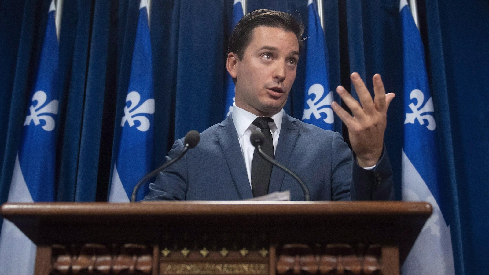 Simon Jolin-Barrette, ministre québécois de l'Immigration