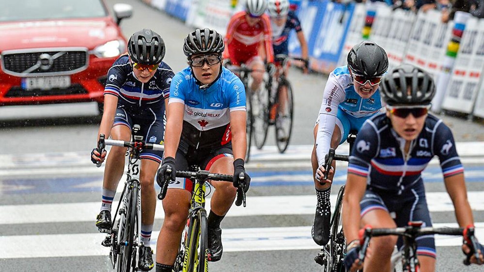 Simone Boilard lors des Mondiaux 2017 en Norvège