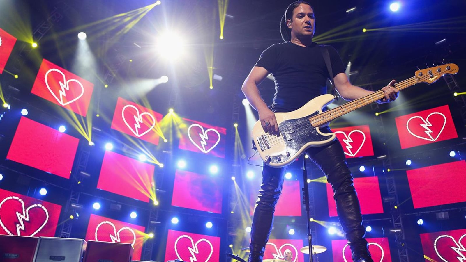 Le bassiste de Simple Plan, David Desrosiers