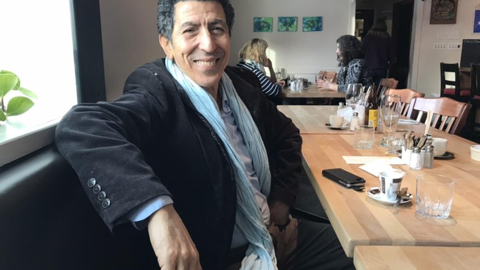 Portrait de Slimane Zeghidour.