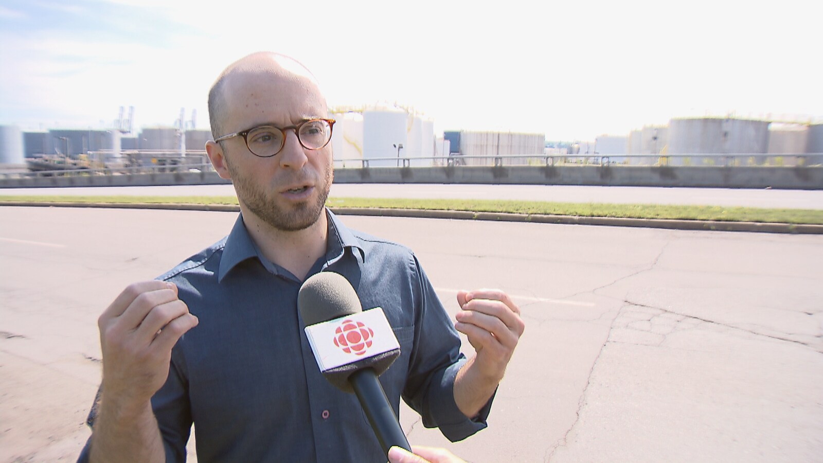 Sol Zanetti, candidat de Québec solidaire dans la circonscription de Jean-Lesage