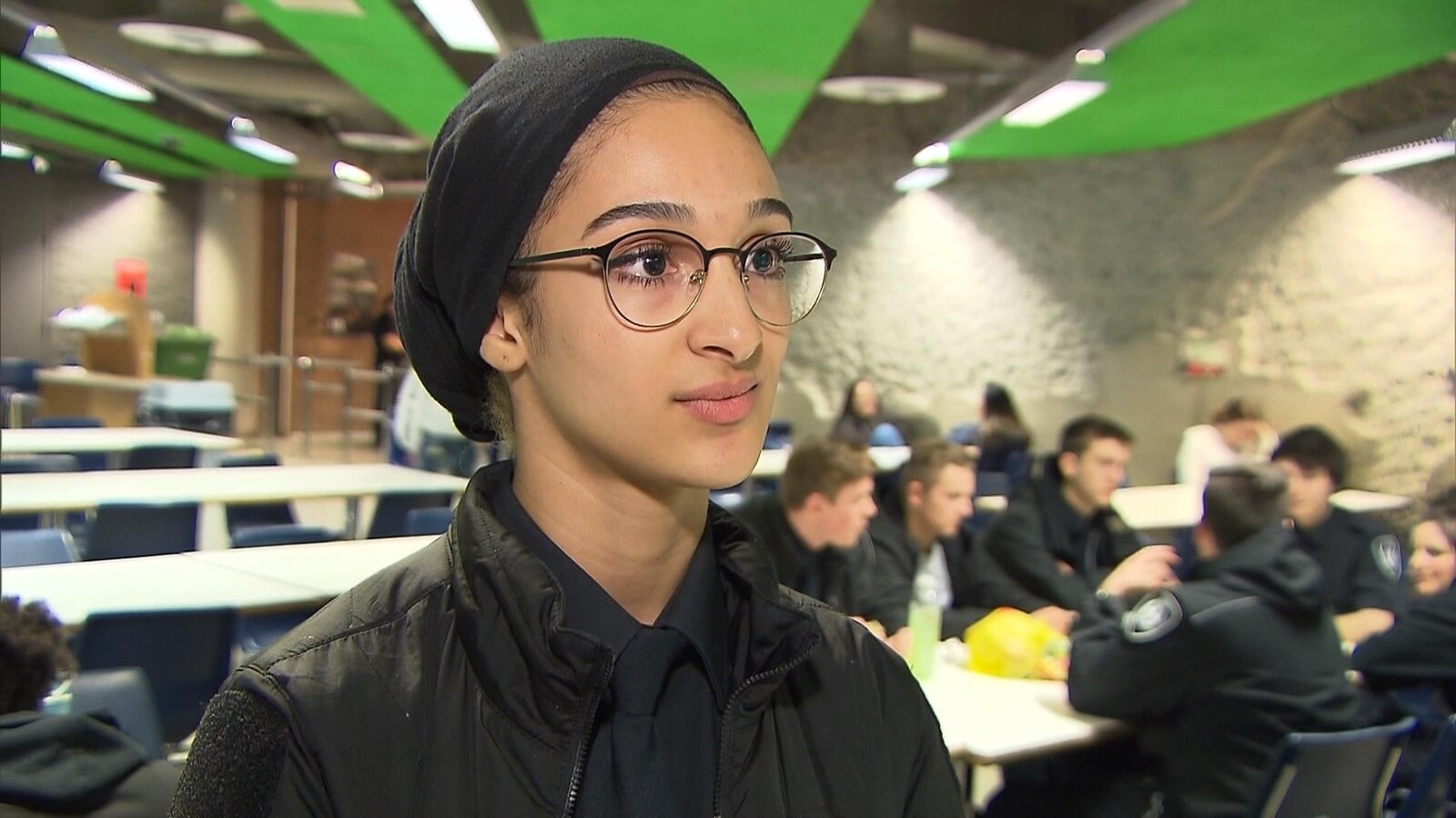 L'étudiante en techniques policière Sondos Lamrhari