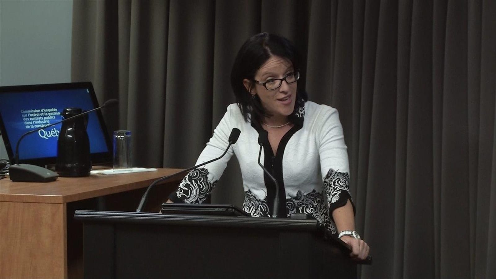 L'ex-procureure en chef de la commission Charbonneau, Sonia LeBel