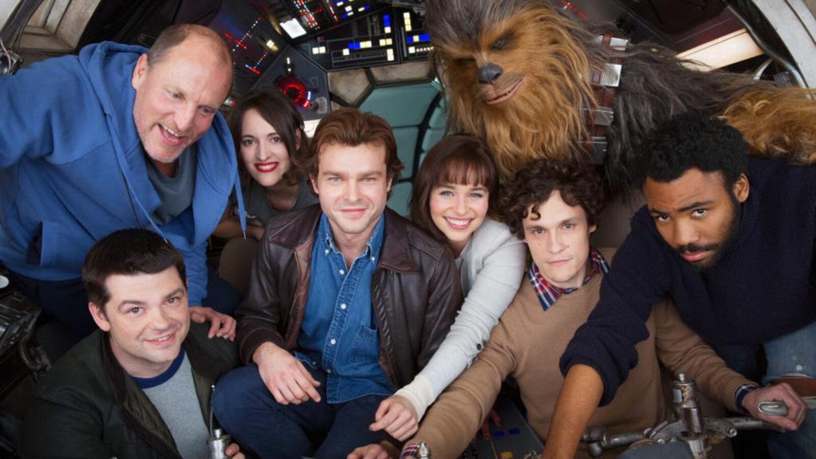 La distribution du film sur Han Solo
