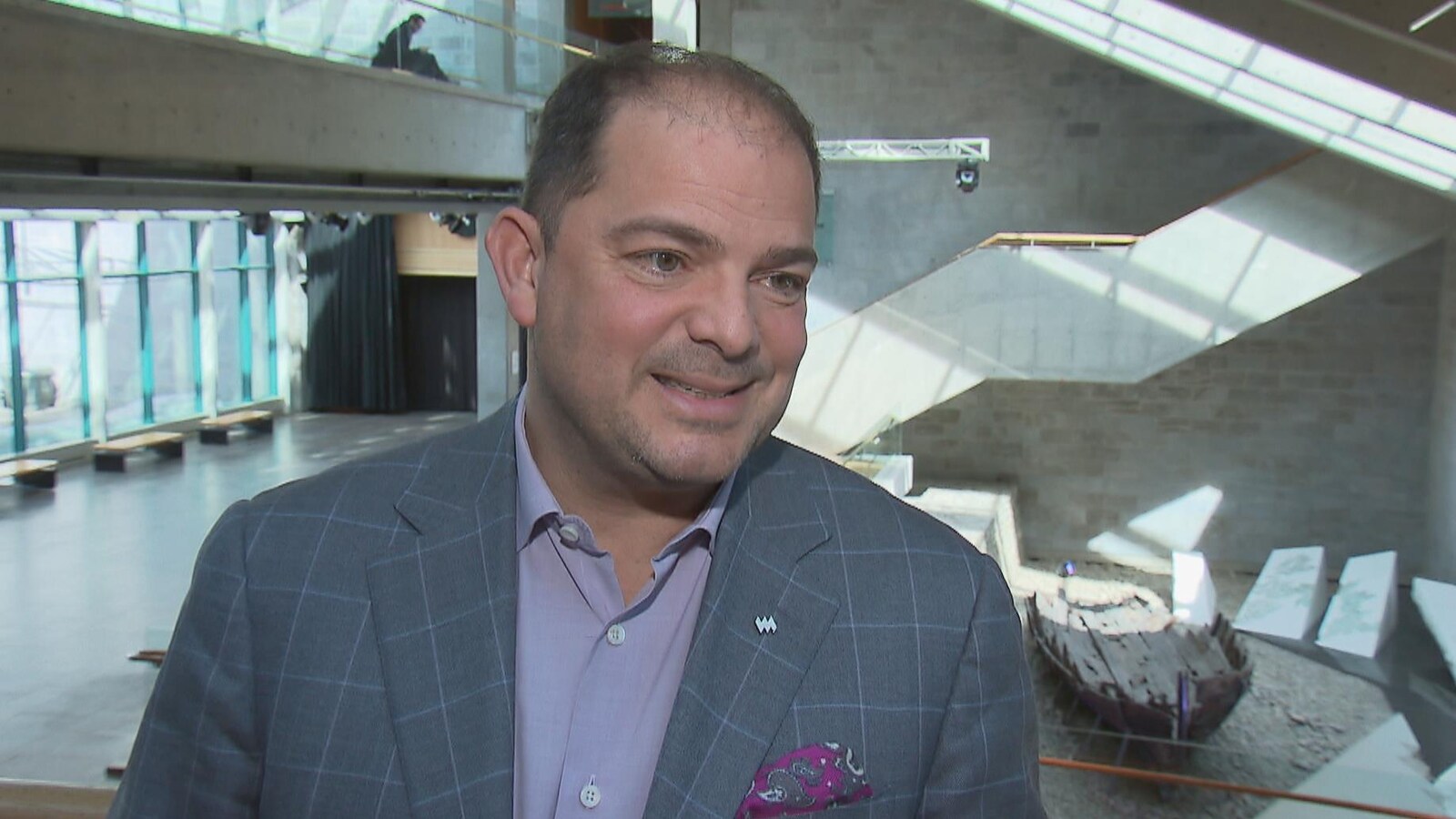 Le directeur général du Musée de la civilisation a Québec, Stéphan La Roche