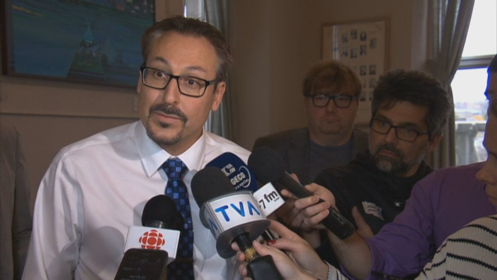 Le maire de Sherbrooke, Steve Lussier