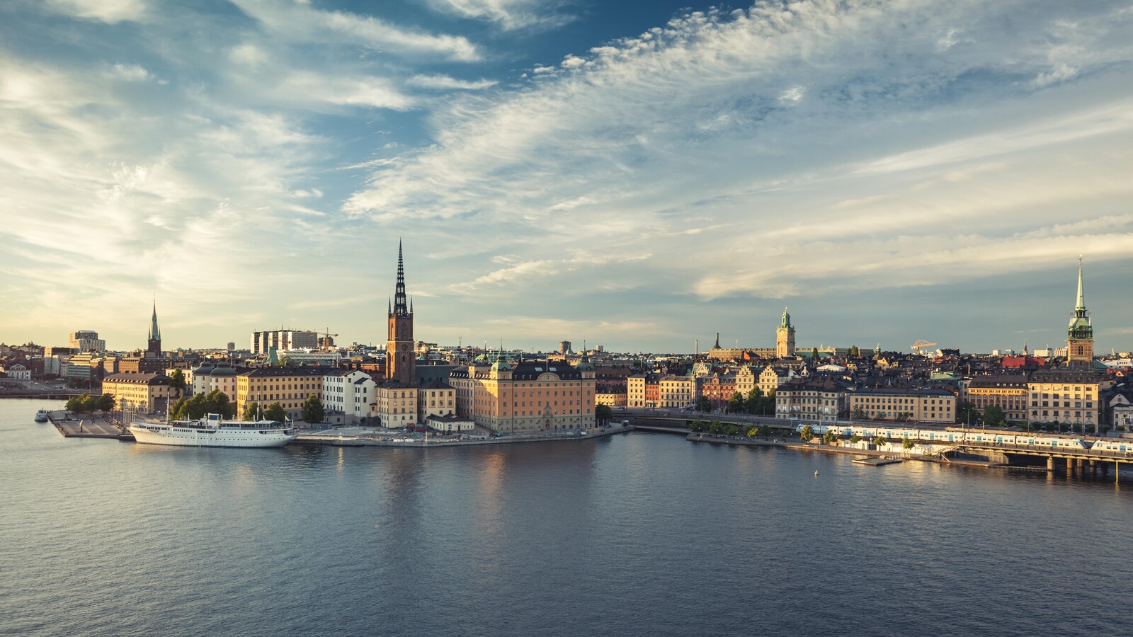 Une vue de Stockholm en Suède où auront lieu les discussions.