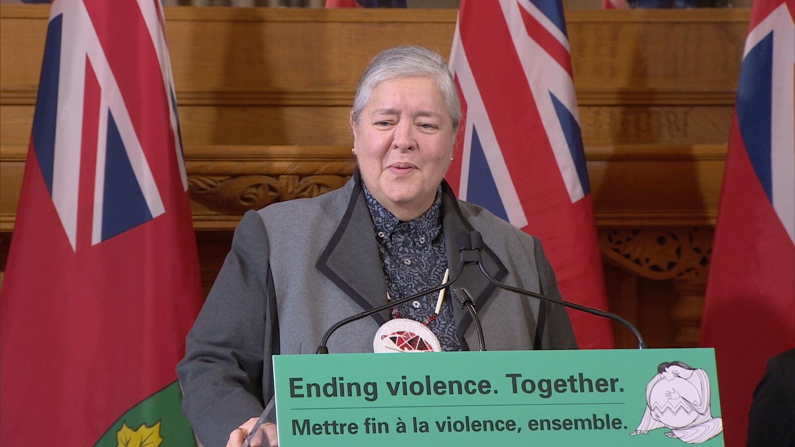 Sylvia Maracle, directrice générale de l'Ontario Federation of Indigenous friendship centres