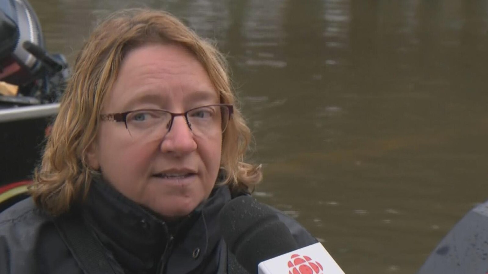 Sylvie Goneau en entrevue à Radio-Canada.