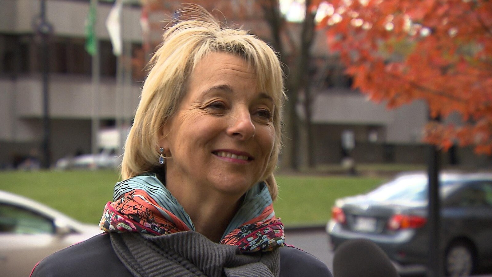 La mairesse de Longueuil Sylvie Parent.