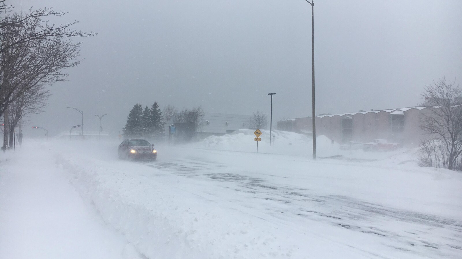 La tempête se poursuit aujourd'hui au Bas-Saint-Laurent.