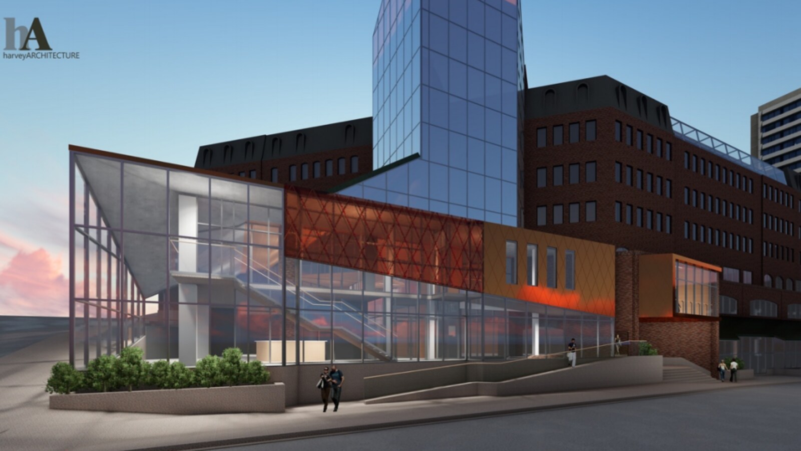Maquette du centre culturel « The Link Arts Centre » prévu à Halifax.