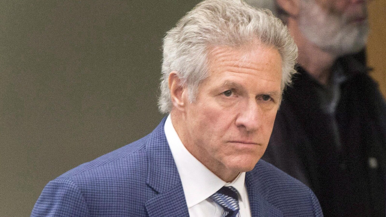 Tony Accurso, dans un couloir du palais de justice.