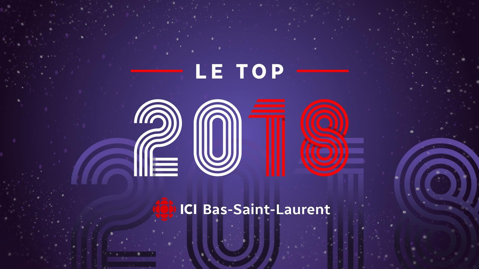 Infographie où il est inscrit «2018».