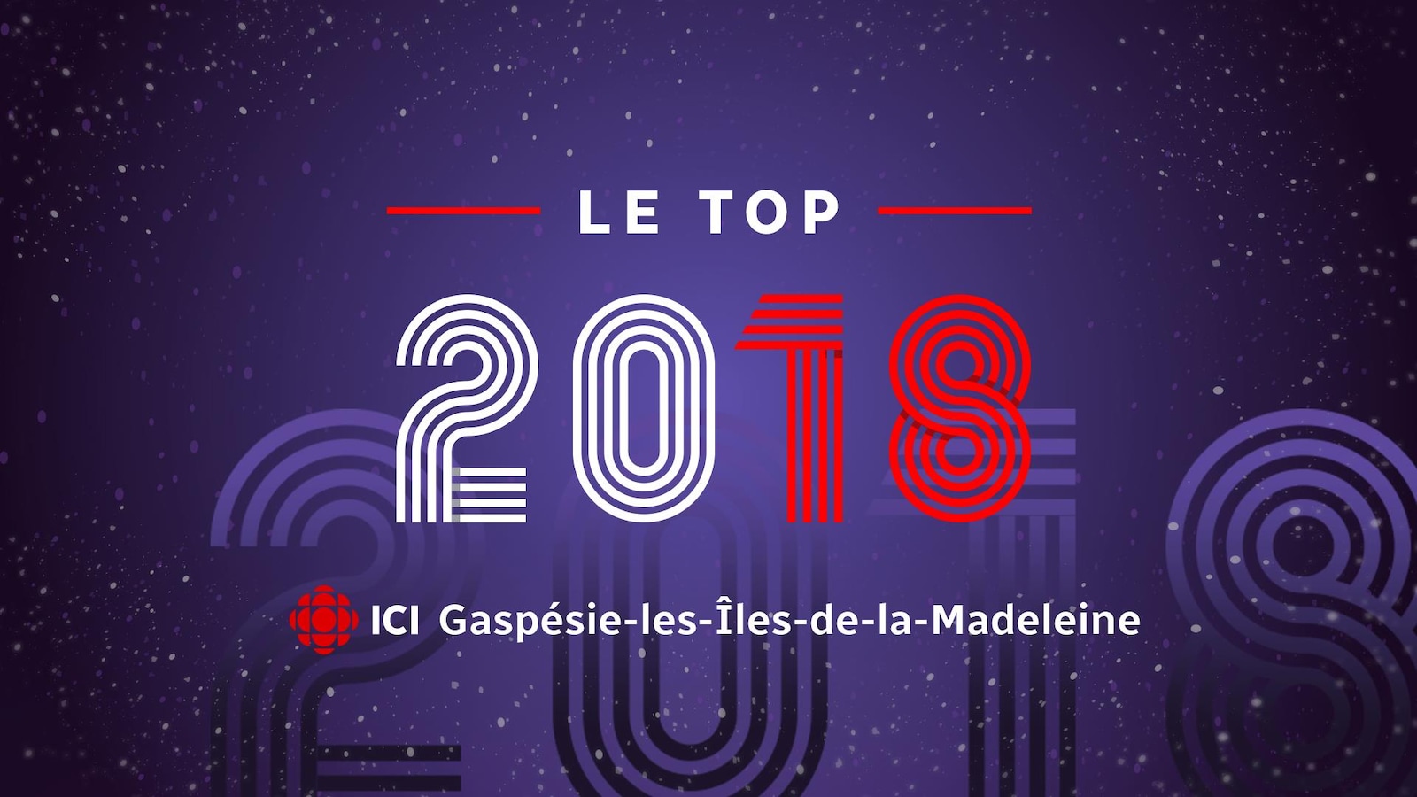 Infographie sur laquelle est inscrit «2018».