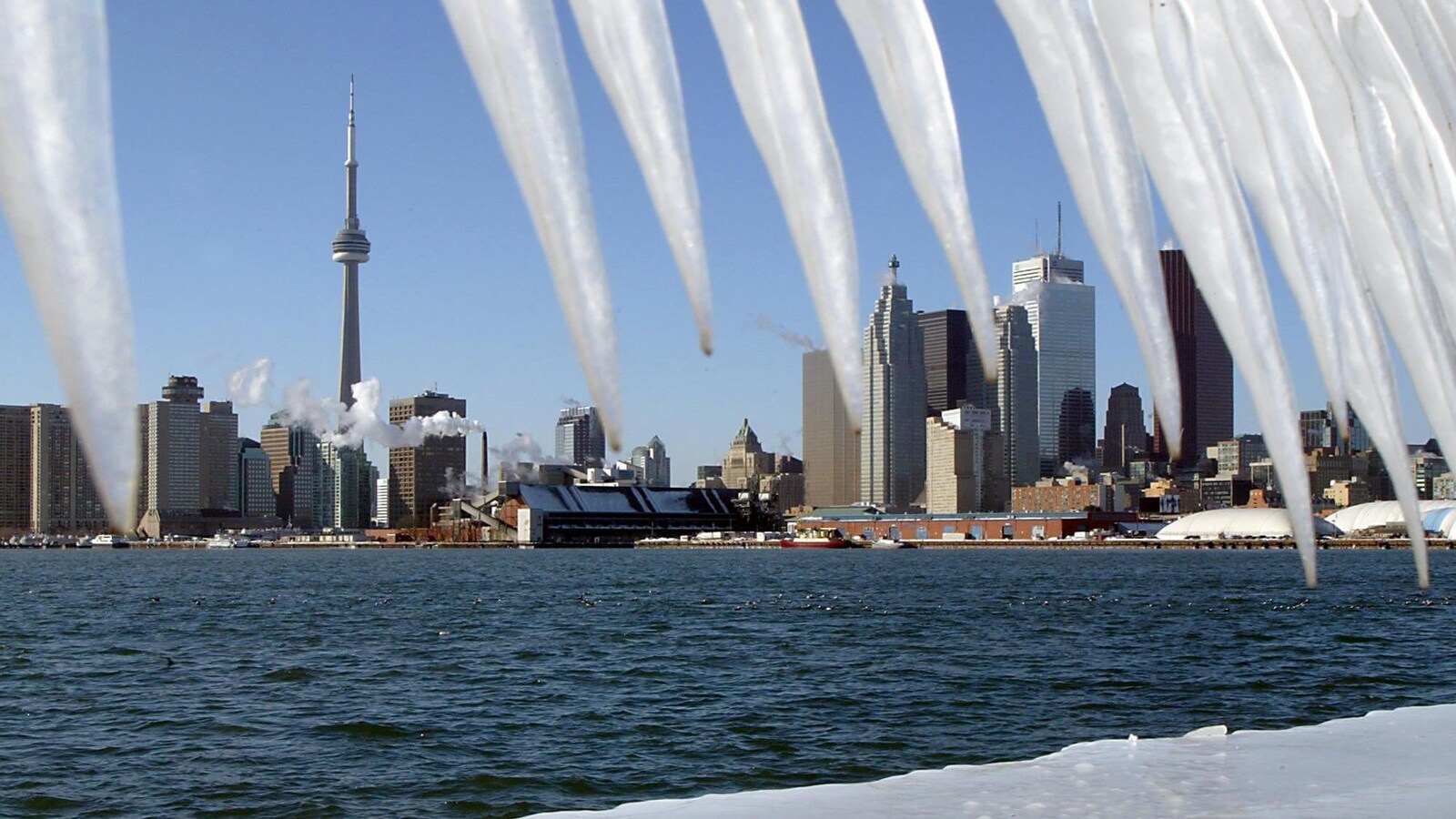 Photo du centre-ville de Toronto en hiver