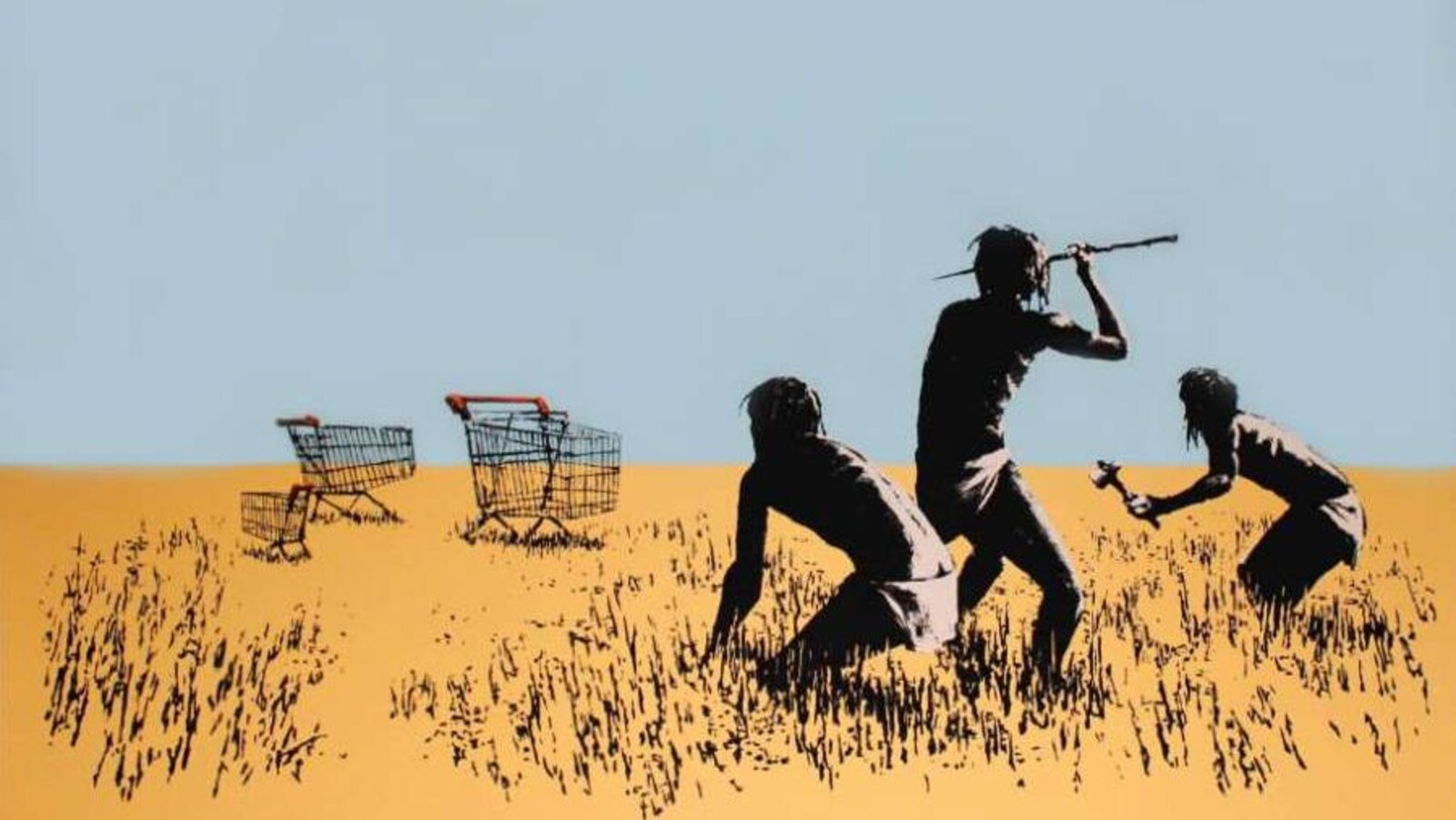 Dans « Trolley Hunters », des chasseurs traquent des paniers d'épicerie.
