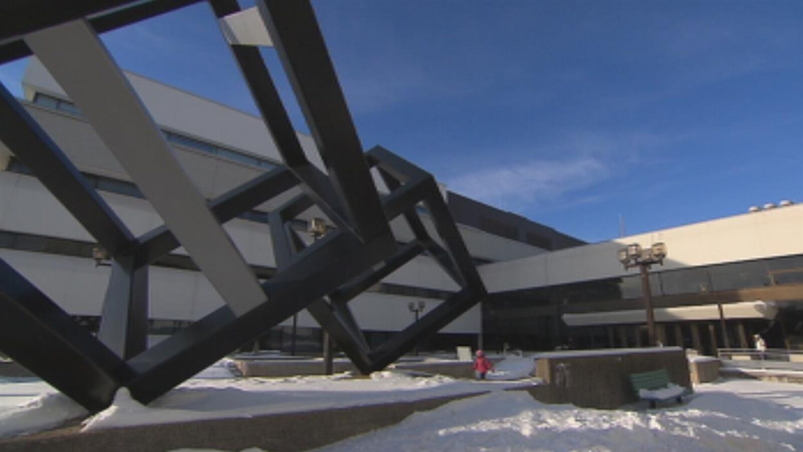 L'UQTR en hiver