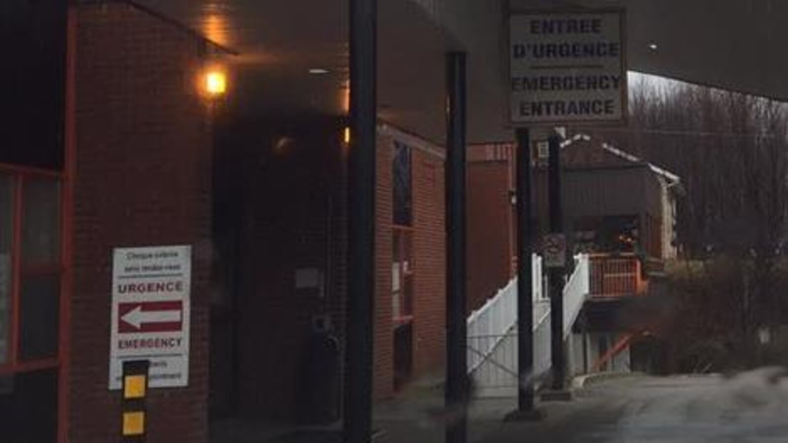 Entrée de l'urgence de l'hôpital Témiscaming-Kipawa