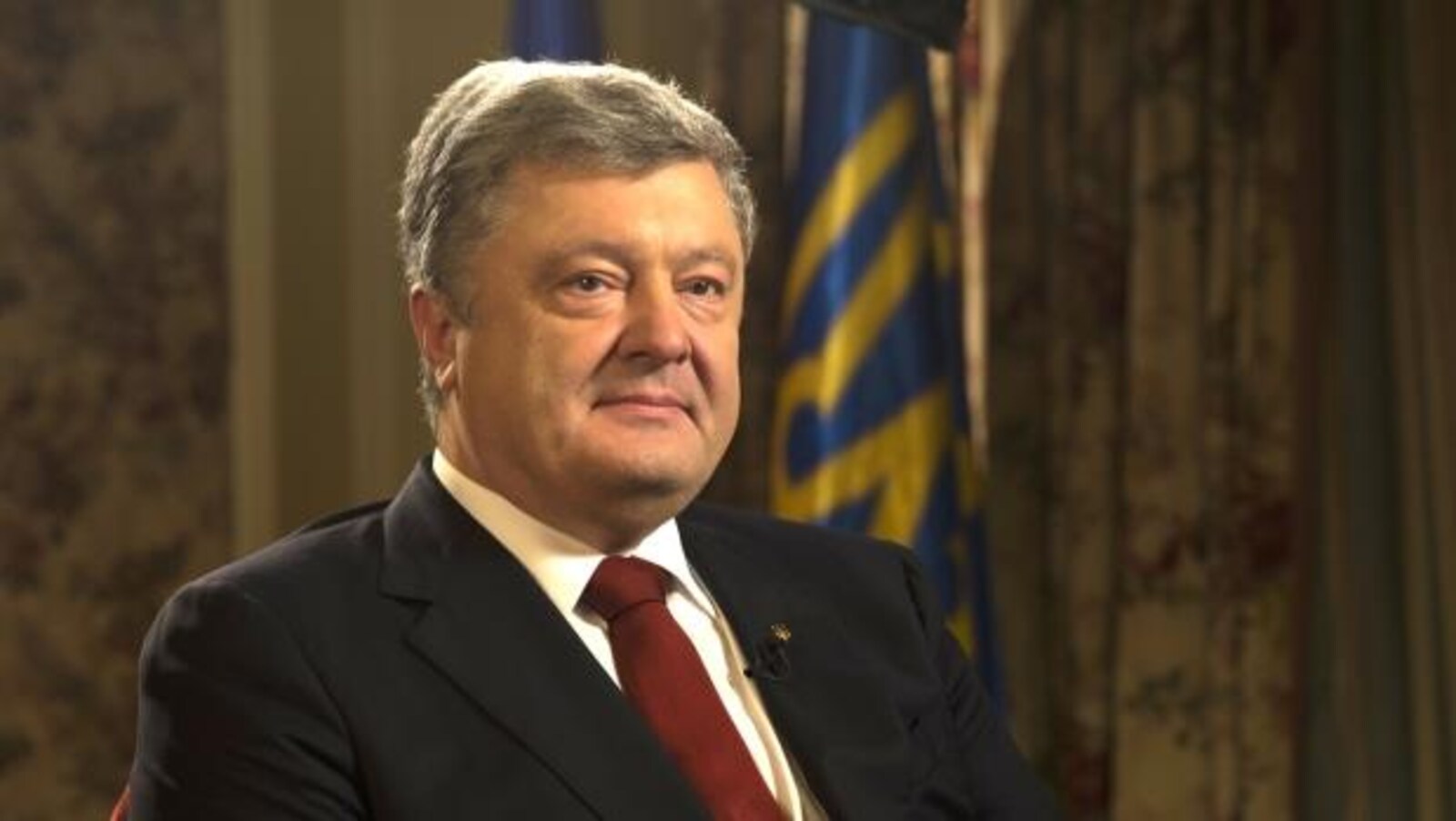 Le président ukrainien en entrevue avec CBC News.