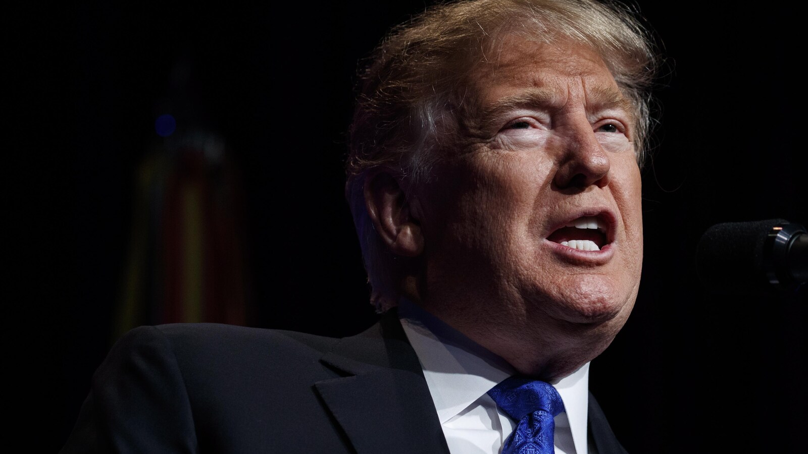 Le président américain Donald Trump