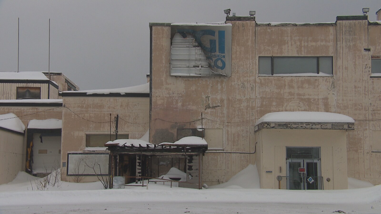 La facade extérieure de l'usine Difco.