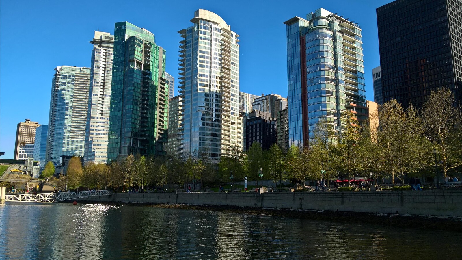 Des tours résidentielles à Vancouver.